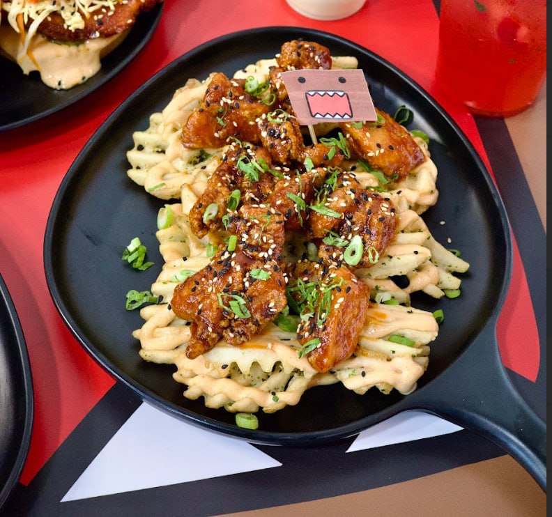 Crispy Chicken Loaded Fries